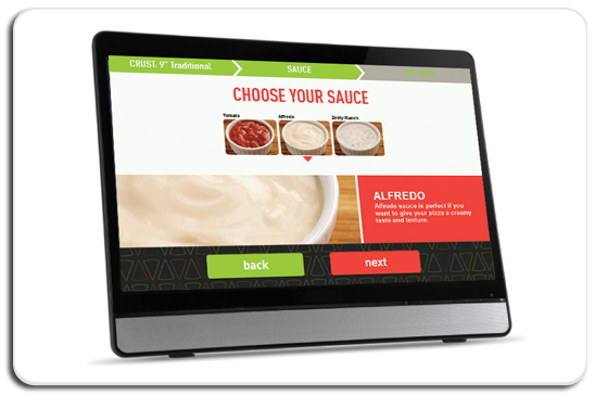 Special Order Screen™- Afforable customer order kiosk for Foodservice